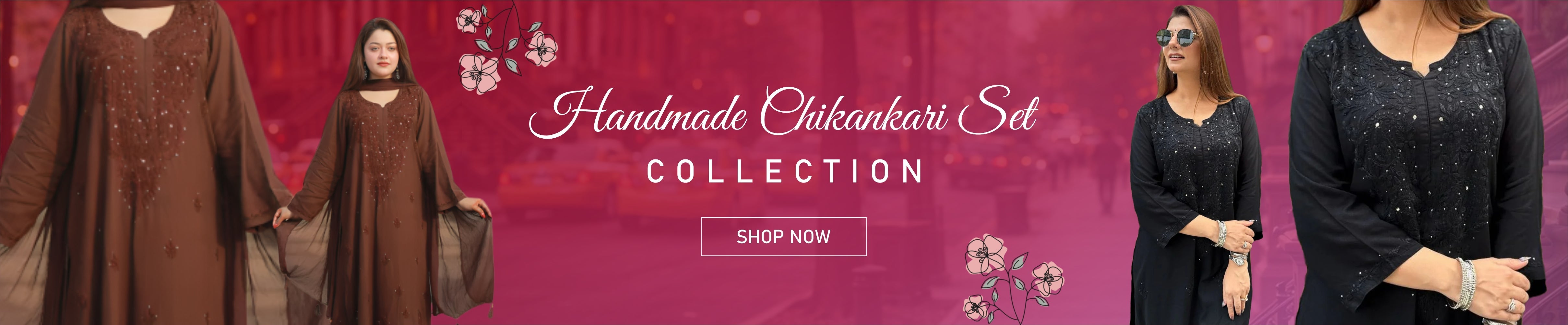 Handmade Chikankari Set